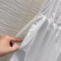 Cheap MIU MIU Dresses Sleeveless For Women #1351078 Replica Wholesale [$72.00 USD] [ITEM#1351078] on Replica MIU MIU Dresses