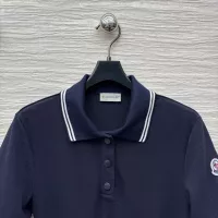 Cheap Moncler Dresses Short Sleeved For Women #1351080 Replica Wholesale [$72.00 USD] [ITEM#1351080] on Replica Moncler Dresses