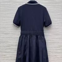 Cheap Moncler Dresses Short Sleeved For Women #1351080 Replica Wholesale [$72.00 USD] [ITEM#1351080] on Replica Moncler Dresses