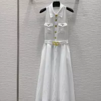 Cheap Valentino Dresses Sleeveless For Women #1351082 Replica Wholesale [$82.00 USD] [ITEM#1351082] on Replica Valentino Dresses