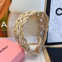 Cheap MIU MIU Headband For Women #1351083 Replica Wholesale [$25.00 USD] [ITEM#1351083] on Replica MIU MIU Headband