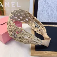 Cheap MIU MIU Headband For Women #1351083 Replica Wholesale [$25.00 USD] [ITEM#1351083] on Replica MIU MIU Headband