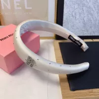 Cheap MIU MIU Headband For Women #1351084 Replica Wholesale [$25.00 USD] [ITEM#1351084] on Replica MIU MIU Headband