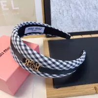 Cheap MIU MIU Headband For Women #1351087 Replica Wholesale [$27.00 USD] [ITEM#1351087] on Replica MIU MIU Headband