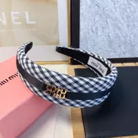 Cheap MIU MIU Headband For Women #1351087 Replica Wholesale [$27.00 USD] [ITEM#1351087] on Replica MIU MIU Headband