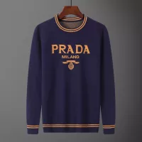 Cheap Prada Sweaters Long Sleeved For Men #1351124 Replica Wholesale [$42.00 USD] [ITEM#1351124] on Replica Prada Sweaters