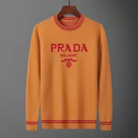 Cheap Prada Sweaters Long Sleeved For Men #1351125 Replica Wholesale [$42.00 USD] [ITEM#1351125] on Replica Prada Sweaters