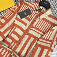 Cheap Fendi Dresses Long Sleeved For Women #1351222 Replica Wholesale [$85.00 USD] [ITEM#1351222] on Replica Fendi Dresses