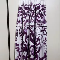 Cheap Dolce &amp; Gabbana Dresses Sleeveless For Women #1351228 Replica Wholesale [$108.00 USD] [ITEM#1351228] on Replica Dolce &amp; Gabbana Dresses