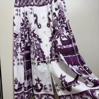 Cheap Dolce &amp; Gabbana Dresses Sleeveless For Women #1351229 Replica Wholesale [$108.00 USD] [ITEM#1351229] on Replica Dolce &amp; Gabbana Dresses