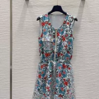 Cheap Louis Vuitton LV Dresses Sleeveless For Women #1351234 Replica Wholesale [$72.00 USD] [ITEM#1351234] on Replica Louis Vuitton LV Dresses