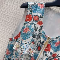 Cheap Louis Vuitton LV Dresses Sleeveless For Women #1351234 Replica Wholesale [$72.00 USD] [ITEM#1351234] on Replica Louis Vuitton LV Dresses