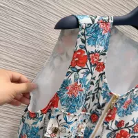 Cheap Louis Vuitton LV Dresses Sleeveless For Women #1351234 Replica Wholesale [$72.00 USD] [ITEM#1351234] on Replica Louis Vuitton LV Dresses