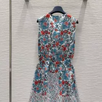 Cheap Louis Vuitton LV Dresses Sleeveless For Women #1351234 Replica Wholesale [$72.00 USD] [ITEM#1351234] on Replica Louis Vuitton LV Dresses