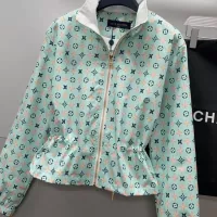 Cheap Louis Vuitton LV Jackets Long Sleeved For Women #1351260 Replica Wholesale [$88.00 USD] [ITEM#1351260] on Replica Louis Vuitton LV Jackets