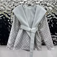 Cheap Louis Vuitton LV Coat Long Sleeved For Women #1351265 Replica Wholesale [$92.00 USD] [ITEM#1351265] on Replica Louis Vuitton LV Coat