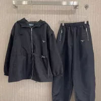 Cheap Prada Tracksuits Long Sleeved For Women #1351290 Replica Wholesale [$128.00 USD] [ITEM#1351290] on Replica Prada Tracksuits
