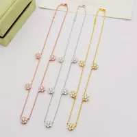 Cheap Van Cleef &amp; Arpels Necklaces For Women #1351360 Replica Wholesale [$27.00 USD] [ITEM#1351360] on Replica Van Cleef &amp; Arpels Necklaces