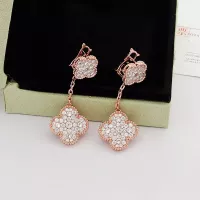 Cheap Van Cleef &amp; Arpels Earrings For Women #1351371 Replica Wholesale [$34.00 USD] [ITEM#1351371] on Replica Van Cleef &amp; Arpels Earrings