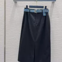 Cheap Louis Vuitton LV Midi Skirts For Women #1351380 Replica Wholesale [$72.00 USD] [ITEM#1351380] on Replica Louis Vuitton LV Skirts