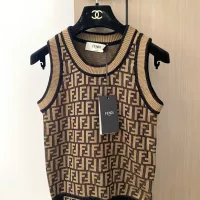 Cheap Fendi Sweaters Sleeveless For Women #1351393 Replica Wholesale [$96.00 USD] [ITEM#1351393] on Replica Fendi Sweaters