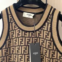 Cheap Fendi Sweaters Sleeveless For Women #1351393 Replica Wholesale [$96.00 USD] [ITEM#1351393] on Replica Fendi Sweaters