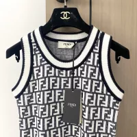 Cheap Fendi Sweaters Sleeveless For Women #1351394 Replica Wholesale [$96.00 USD] [ITEM#1351394] on Replica Fendi Sweaters
