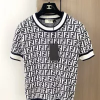 Cheap Fendi Sweaters Short Sleeved For Women #1351395 Replica Wholesale [$98.00 USD] [ITEM#1351395] on Replica Fendi Sweaters