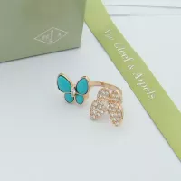 Cheap Van Cleef &amp; Arpels Rings For Women #1351398 Replica Wholesale [$29.00 USD] [ITEM#1351398] on Replica Van Cleef &amp; Arpels Rings