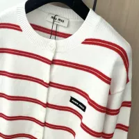 Cheap MIU MIU Sweaters Long Sleeved For Women #1351401 Replica Wholesale [$98.00 USD] [ITEM#1351401] on Replica MIU MIU Sweaters
