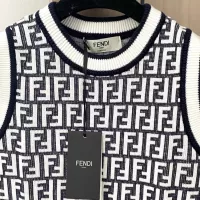 Cheap Fendi Dresses Sleeveless For Women #1351419 Replica Wholesale [$98.00 USD] [ITEM#1351419] on Replica Fendi Dresses