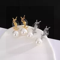 Cheap Yves Saint Laurent YSL Earrings For Women #1351537 Replica Wholesale [$25.00 USD] [ITEM#1351537] on Replica Yves Saint Laurent YSL Earrings