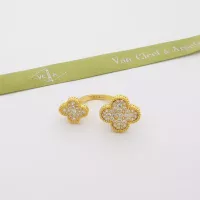 Cheap Van Cleef &amp; Arpels Rings In Gold For Women #1351671 Replica Wholesale [$27.00 USD] [ITEM#1351671] on Replica Van Cleef &amp; Arpels Rings