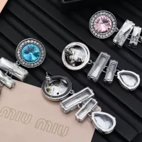 Cheap MIU MIU Earrings For Women #1351680 Replica Wholesale [$32.00 USD] [ITEM#1351680] on Replica MIU MIU Earrings