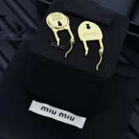 Cheap MIU MIU Earrings For Women #1351681 Replica Wholesale [$25.00 USD] [ITEM#1351681] on Replica MIU MIU Earrings
