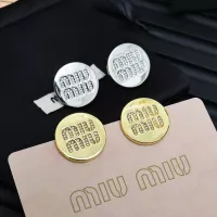 Cheap MIU MIU Earrings For Women #1351683 Replica Wholesale [$27.00 USD] [ITEM#1351683] on Replica MIU MIU Earrings