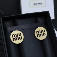 Cheap MIU MIU Earrings For Women #1351685 Replica Wholesale [$27.00 USD] [ITEM#1351685] on Replica MIU MIU Earrings