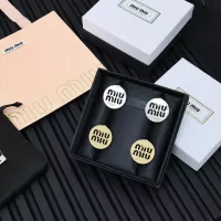 Cheap MIU MIU Earrings For Women #1351685 Replica Wholesale [$27.00 USD] [ITEM#1351685] on Replica MIU MIU Earrings