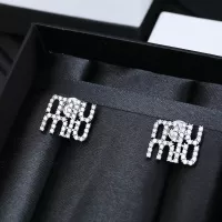Cheap MIU MIU Earrings For Women #1351686 Replica Wholesale [$29.00 USD] [ITEM#1351686] on Replica MIU MIU Earrings