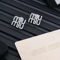 Cheap MIU MIU Earrings For Women #1351686 Replica Wholesale [$29.00 USD] [ITEM#1351686] on Replica MIU MIU Earrings