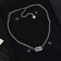 Cheap MIU MIU Necklaces #1351693 Replica Wholesale [$29.00 USD] [ITEM#1351693] on Replica MIU MIU Necklaces