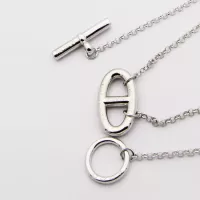 Cheap Hermes Necklaces #1351712 Replica Wholesale [$38.00 USD] [ITEM#1351712] on Replica Hermes Necklaces