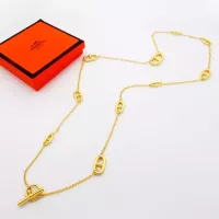 Cheap Hermes Necklaces #1351714 Replica Wholesale [$38.00 USD] [ITEM#1351714] on Replica Hermes Necklaces