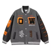 Cheap Off-White Jackets Long Sleeved For Unisex #1351723 Replica Wholesale [$80.00 USD] [ITEM#1351723] on Replica Off-White Jackets