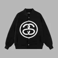 Cheap Stussy Jackets Long Sleeved For Unisex #1351762 Replica Wholesale [$80.00 USD] [ITEM#1351762] on Replica Stussy Jackets