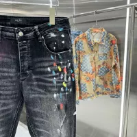 Cheap Amiri Jeans For Unisex #1351777 Replica Wholesale [$60.00 USD] [ITEM#1351777] on Replica Amiri Jeans