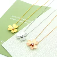 Cheap Van Cleef &amp; Arpels Necklaces For Women #1351801 Replica Wholesale [$25.00 USD] [ITEM#1351801] on Replica Van Cleef &amp; Arpels Necklaces