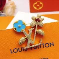 Cheap Louis Vuitton LV Brooches For Women #1351813 Replica Wholesale [$38.00 USD] [ITEM#1351813] on Replica Louis Vuitton LV Brooches