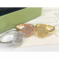 Cheap Van Cleef &amp; Arpels Rings In Gold For Women #1351832 Replica Wholesale [$23.00 USD] [ITEM#1351832] on Replica Van Cleef &amp; Arpels Rings