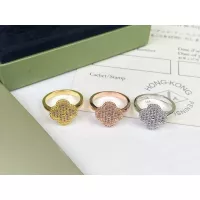 Cheap Van Cleef &amp; Arpels Rings In Gold For Women #1351832 Replica Wholesale [$23.00 USD] [ITEM#1351832] on Replica Van Cleef &amp; Arpels Rings